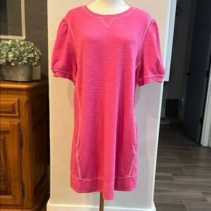 Tommy Bahama Pink Sweatshirt Dress